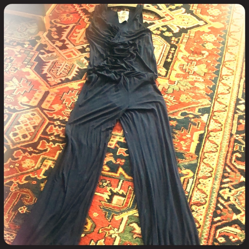 Navy blue jumpsuit comfy